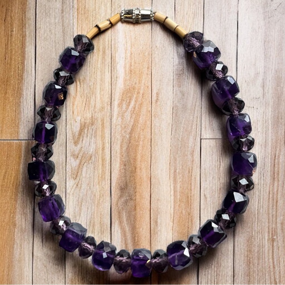 Amethyst Gemstone Bracelet